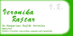 veronika rajtar business card